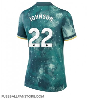 Tottenham Hotspur Brennan Johnson #22 Replik 3rd trikot Damen 2024-25 Kurzarm